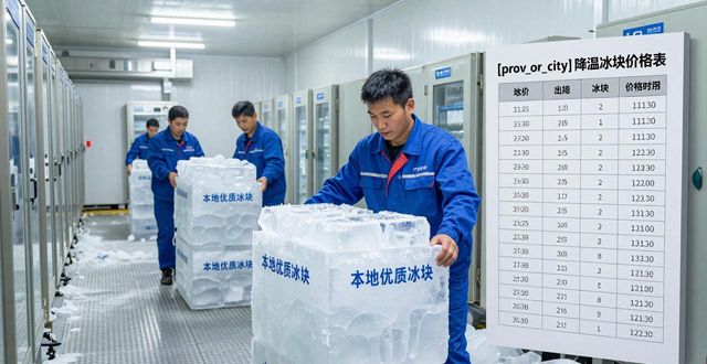 徐汇区降温冰块多少钱一吨？本地制冰厂报价来了